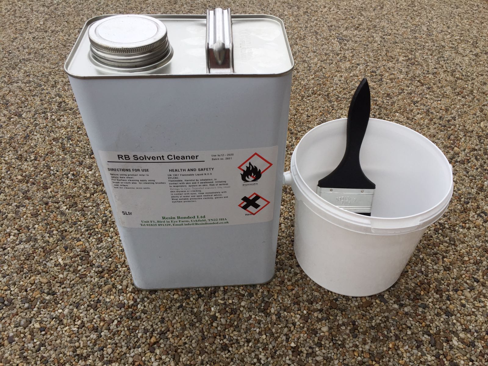 Solvent Cleaner Resin Bound Tools & Equipment